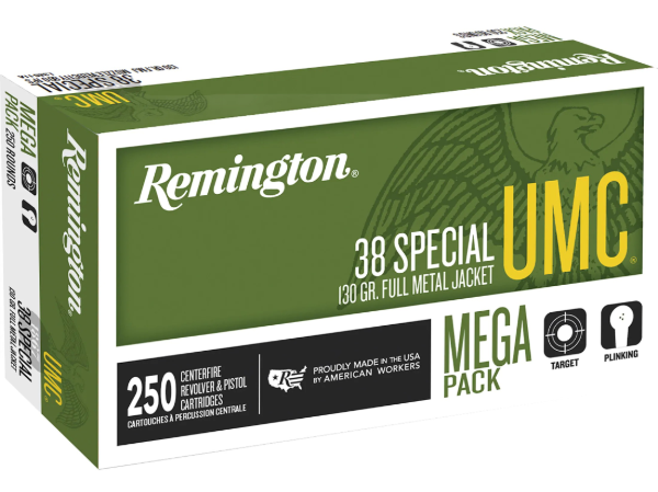 buy Remington UMC Handgun .38 Special 130 Grain Full Metal Jacket online