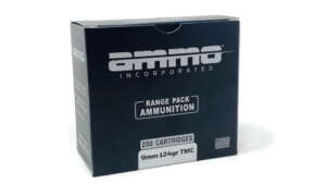Ammo, Inc. 9mm Luger 124 grain Total Metal Case 500 rounds