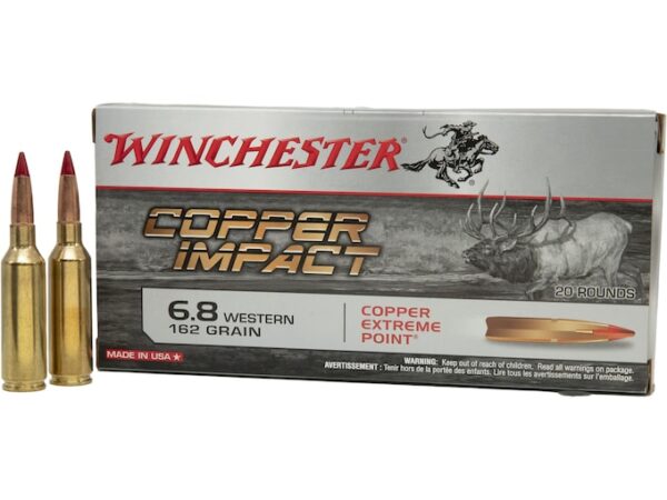 winchester copper impact 6.8 western