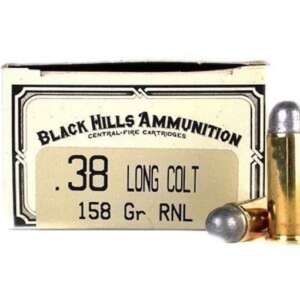 38 long colt ballistics