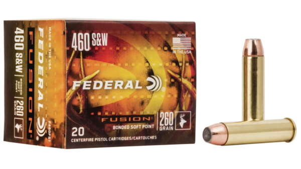 Federal Fusion 460 S&W Ammo